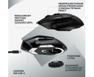 LOGITECH G502 X LIGHTSPEED Czarna - 1066487 - zdjęcie 10